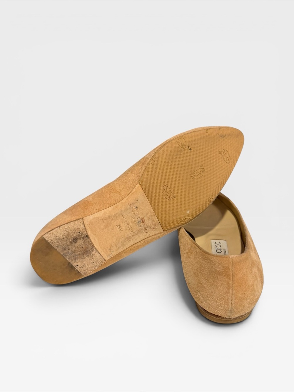 Jimmy Choo Alina Suede Flat - Picture 6 of 7